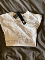 Echte nieuwe stone island witte t- shirt, Comme neuf, Enlèvement ou Envoi, Taille 52/54 (L)