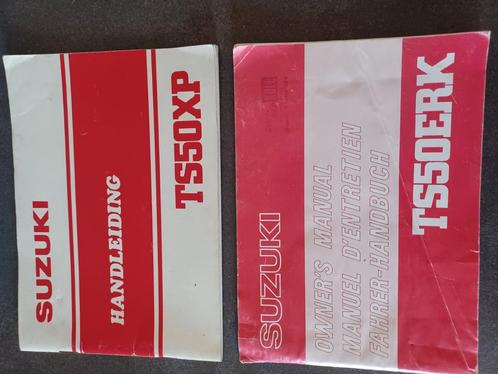 Suzuki TS50 TS 50 handleidingen jaren '70 '80, Fietsen en Brommers, Brommeronderdelen | Oldtimers, Ophalen of Verzenden
