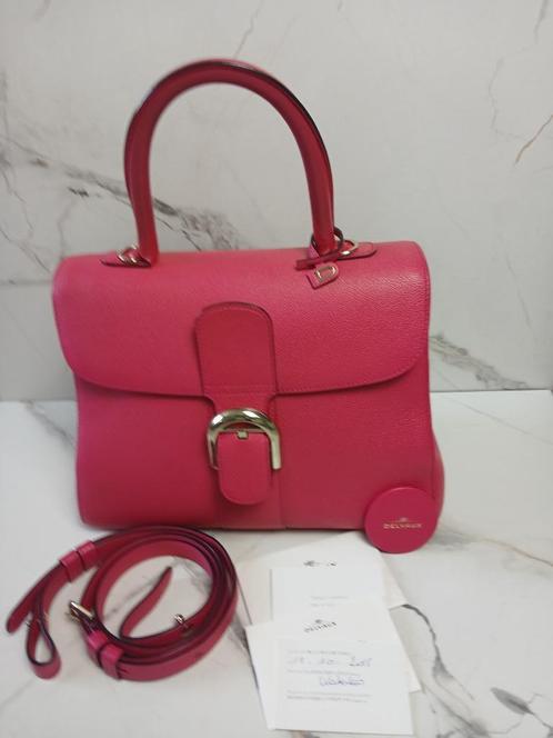 Delvaux Brillant MM, Handtassen en Accessoires, Tassen | Damestassen, Nieuw, Handtas, Roze, Ophalen