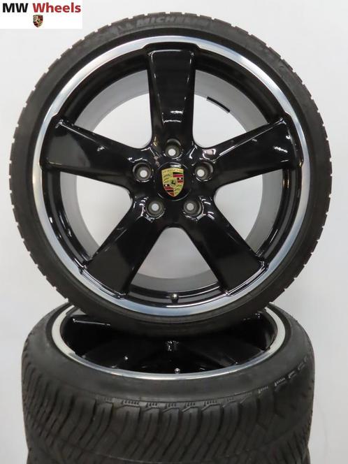 originele Porsche 991 4S Fuchs 20 inch velgen winterbanden, Auto-onderdelen, Banden en Velgen, Banden en Velgen, Winterbanden