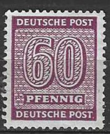 Duitsland West Saxen 1945 - Yvert 18 - 60 Pf. (PF) beschikbaar voor biedingen