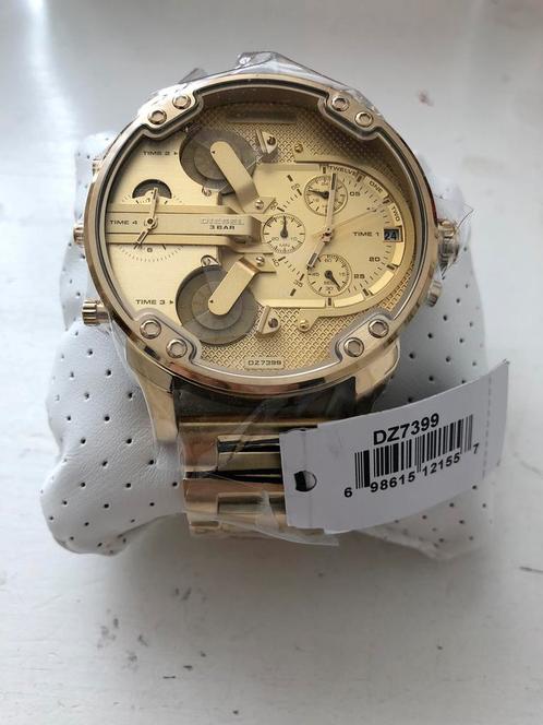 Diesel DZ7399, Handtassen en Accessoires, Horloges | Heren, Nieuw, Polshorloge, Overige merken, Overige materialen, Overige materialen