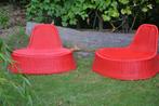 Design tuinstoelen Ikea Vänö Garden Seats 2 stuks, Ophalen, Gebruikt, Kunststof, Stapelbaar
