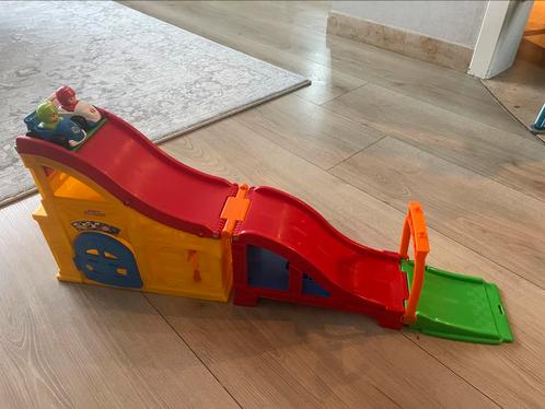 Fisher price Little peoples racebaan met geluid, Kinderen en Baby's, Speelgoed |Speelgoedvoertuigen, Zo goed als nieuw, Ophalen of Verzenden