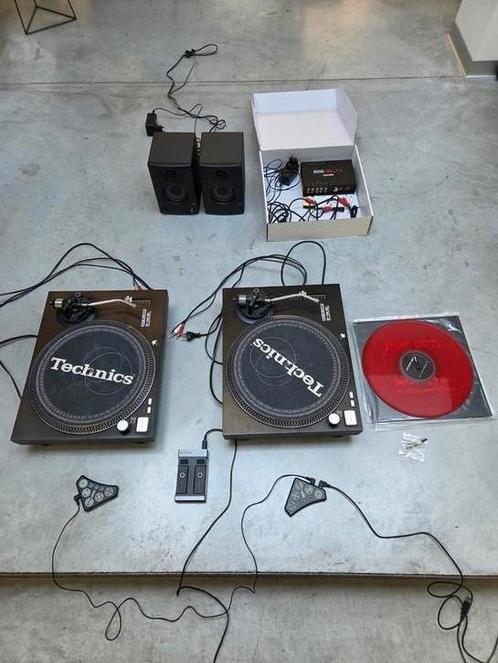 Dj-set: Reloop turntables, Serato SL4, Phase & Dicers, Muziek en Instrumenten, Dj-sets en Draaitafels, Gebruikt, Dj-set, Reloop