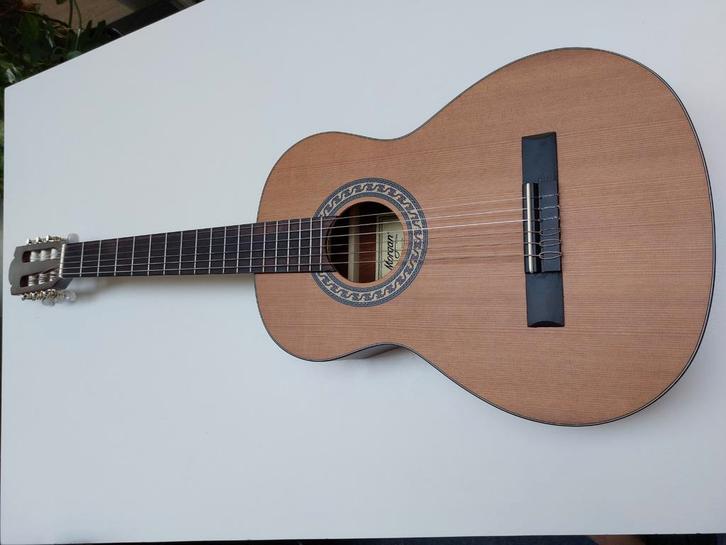 Gitaar morgan CG-11 3/4DLXN en luxetas, Muziek en Instrumenten, Snaarinstrumenten | Gitaren | Akoestisch, Zo goed als nieuw, Ophalen