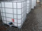 gereinigde ibc containers 1000l met kraan uit voedingsindust, Tuin en Terras, Met kraantje, Kunststof, 150 liter of meer, Zo goed als nieuw
