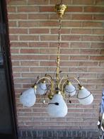 zeer mooie luchter, Huis en Inrichting, Lampen | Kroonluchters, Ophalen, Zo goed als nieuw, Glas