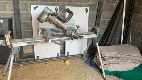 Bosch GCM 10SD + Bosch 3700, Bricolage & Construction, Outillage | Scies mécaniques, Comme neuf