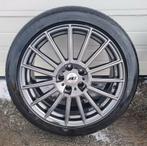 4x AEZ 19" ET45 + 235/45/19 casi nieuw, Banden en Velgen, Nieuw, 235 mm, Zomerbanden
