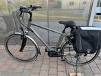 Elektrische herenfiets, Fietsen en Brommers, Elektrische fietsen, Ophalen, Zo goed als nieuw