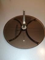 Oude glazen serveerschaal., Ophalen