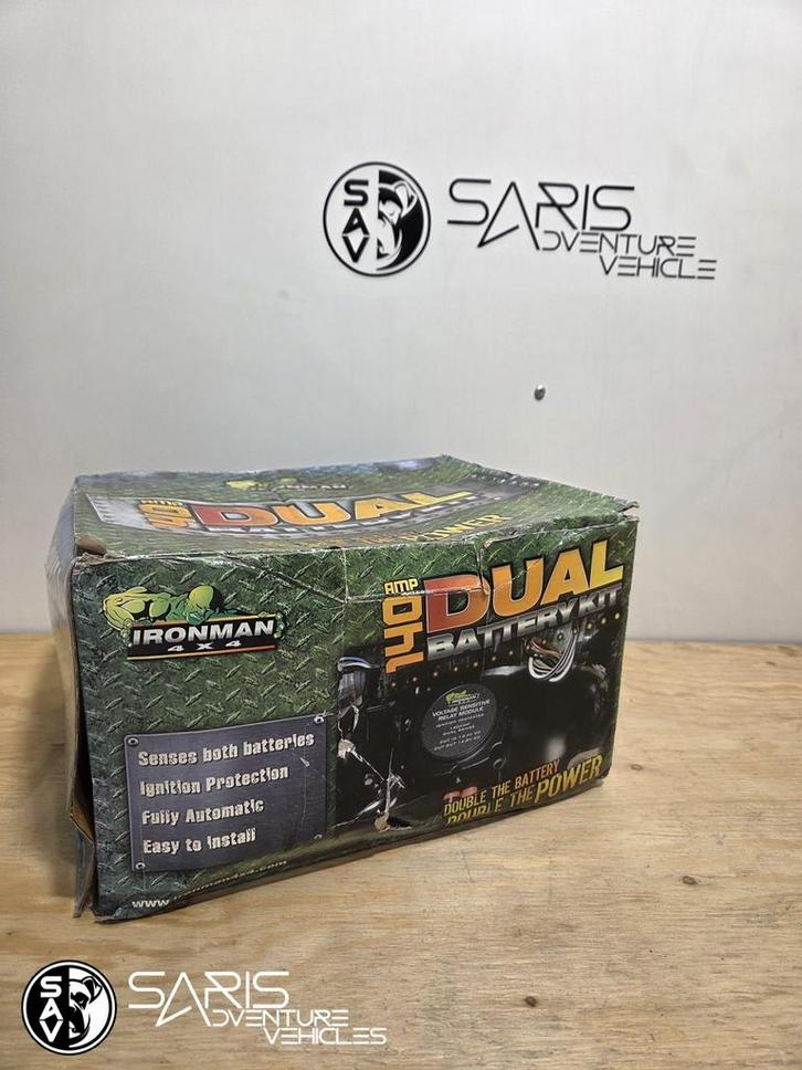Ironman 4x4 Dual Battery Kit, Autos : Pièces & Accessoires, Batteries & Accessoires, Neuf, Enlèvement ou Envoi