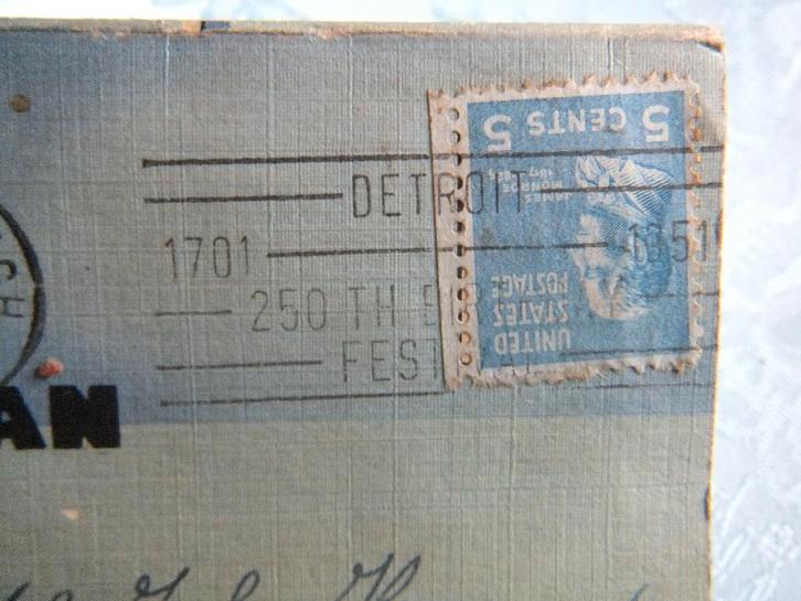 aanzichtkaarten boekje, Verzamelen, Postkaarten | Buitenland, Gelopen, Buiten Europa, 1940 tot 1960, Ophalen of Verzenden