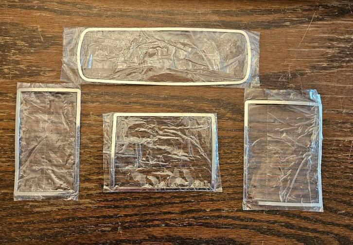 4 plaques deco interieur mercedes CLASSE A B W169 W245 W211, Autos : Pièces & Accessoires, Habitacle & Garnissage, Mercedes-Benz