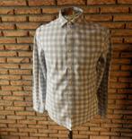 (23) - chemise homme t.M grise blanc - jules -, Vêtements | Hommes, Chemises, JULES, Tour de cou 39/40 (M), Gris, Enlèvement ou Envoi