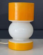 Vintage tafellamp, Ophalen, Gebruikt, Glas, Minder dan 50 cm