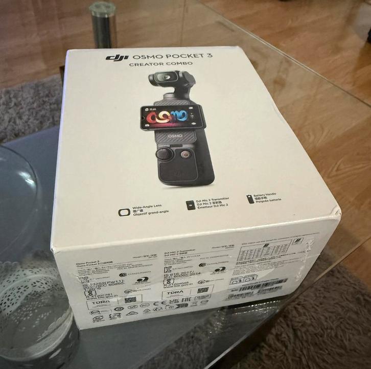 DJI Osmo Pocket 3 Combo – Brand new / Neuf sous scellé, TV, Hi-fi & Vidéo, Caméras action, Comme neuf, Enlèvement ou Envoi