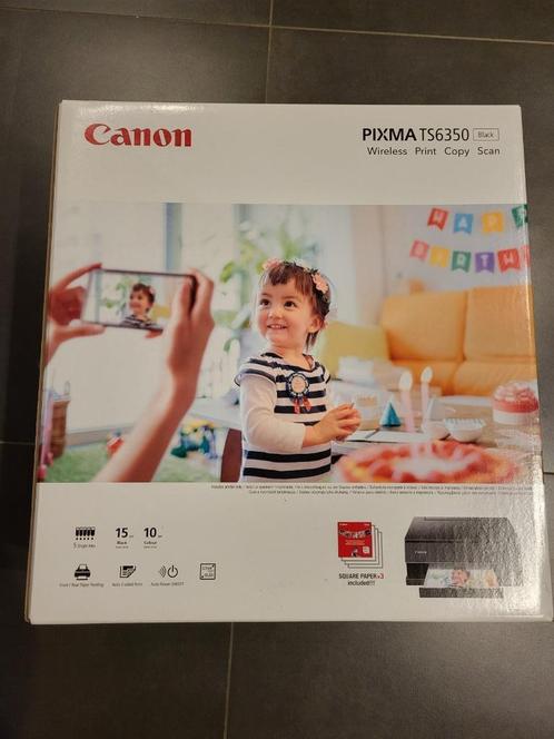 Canon Pixma TS6350 printer - Nooit gebruikt - 79 eur, Computers en Software, Printers, Nieuw, Printer, Inkjetprinter, Faxen, Kleur printen