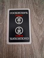 1 speelkaart Cockburn's porto, Verzamelen, Speelkaarten, Jokers en Kwartetten, Ophalen of Verzenden, Zo goed als nieuw