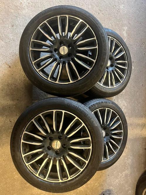 Velgen met banden 19 inch 5x120, Auto-onderdelen, Banden en Velgen, Band(en), Zomerbanden, 19 inch, 235 mm, Overig, Gebruikt, Ophalen
