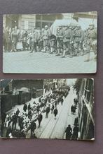 Wereldoorlog 1914-1918.  3 oude fotokaarten, Verzamelen, Militaria | Algemeen, Ophalen of Verzenden