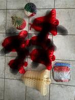 # honingraat klok wit folie slingers kerstboom kerstbal, Diversen, Kerst, Ophalen, Gebruikt