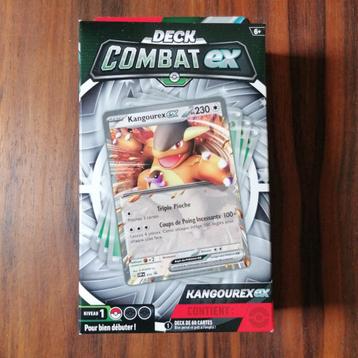Deck de combat pokemon Kangourex ex - NEUF ! beschikbaar voor biedingen