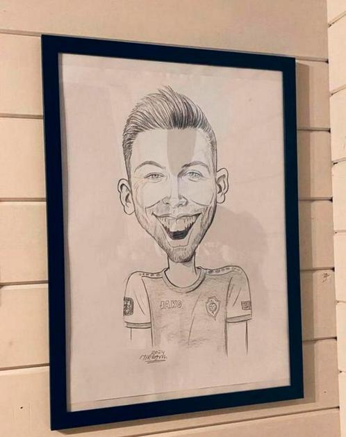 Karikatuur Toby Alderweireld RAFC, Tickets en Kaartjes, Sport | Voetbal