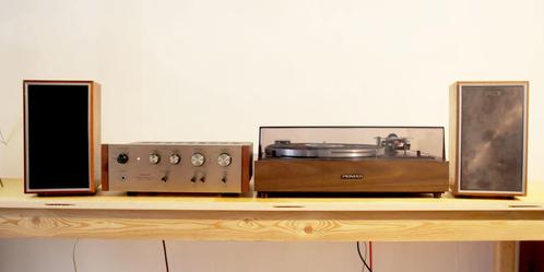 -- SOLD--Pioneer HiFi set, platenspeler, versterker, speaker, Audio, Tv en Foto, Stereoketens, Zo goed als nieuw, Speakers, Pioneer