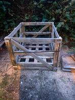 Pallet / Opslagbak tegels, Doe-het-zelf en Bouw, Hout en Planken, Ophalen, Gebruikt, Pallet