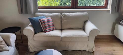 Ektorp beige 2-persoonszetel, Huis en Inrichting, Zetels | Complete zithoeken, Gebruikt, Ophalen