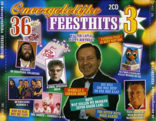 36 Onvergetelijke Feesthits vol 3 (2CD), CD & DVD, CD | Néerlandophone, Enlèvement ou Envoi