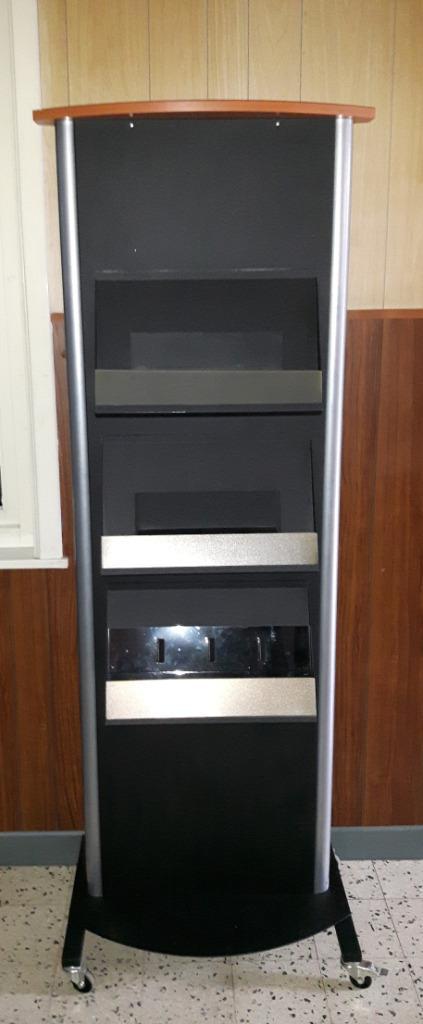 Présentoir mobile porte documents, Brochures, revues, Zakelijke goederen, Kantoor en Winkelinrichting | Kantoorartikelen, Meubel