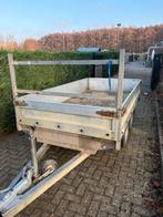 Geremde plateau aanhangwagen 3m op 1,5m, zeer stevig, Auto diversen, Aanhangers en Bagagewagens, Ophalen, Zo goed als nieuw