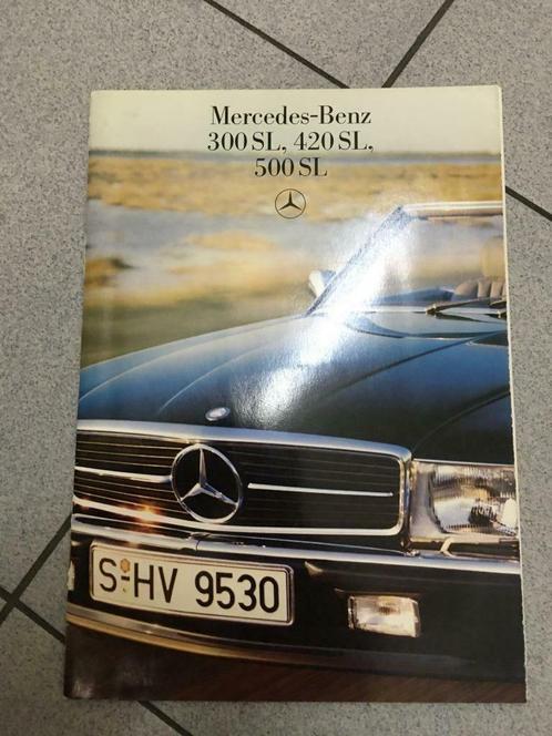 Brochure Mercedes 300 SL 420 SL 500 SL, Livres, Autos | Brochures & Magazines, Mercedes, Enlèvement ou Envoi