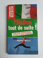 L'Italien tout de suite !, Livres, Comme neuf, Enlèvement ou Envoi