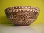 Knappe grote vintage schaal /kom /pot /cactuspot berkenbast, Enlèvement ou Envoi