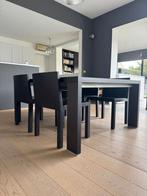 Tafel Cassina en 4 stoelen Arper, Ophalen