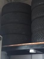 WINTERBANDEN SET STALEN VELG ZWART 195/65 _ R15, Auto-onderdelen, Banden en Velgen, Ophalen, Gebruikt, 15 inch, Banden en Velgen