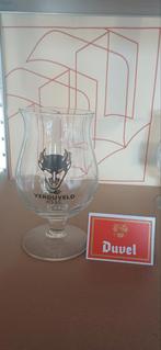 Uniek Duvel glas verduveld, Verzamelen, Ophalen of Verzenden, Nieuw, Bierglas