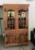 Eiken kast, Huis en Inrichting, Ophalen, Gebruikt, Eikenhout, Minder dan 150 cm