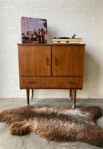 Vintage kastje,cocktailcabinet,audiomeubel,tv-kastje, Ophalen of Verzenden, Gebruikt