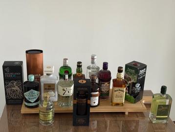 Drank (Gins & whiskey's) beschikbaar voor biedingen