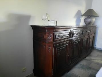 salle à manger à vendre, Enlèvement, Comme neuf, Rustiek landelijk, 6 à 8 chaises