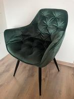 Stoelen, Nieuw, Vijf, Zes of meer stoelen, Groen velvet, Stof