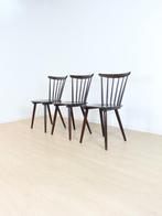 vintage houten stoelen, Ophalen, Hout, Vintage, Drie
