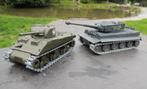 SOLIDO chars Sherman et Tigre, Verzamelen, Verzenden, Landmacht, Miniatuur of Beeldje