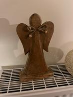 Engel in mangohout + verlichtingsbal, Enlèvement, Comme neuf