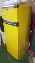 frigo Candy jaune en état de marche, Electroménager, Réfrigérateurs & Frigos, 140 à 160 cm, Enlèvement, 45 à 60 cm, Utilisé